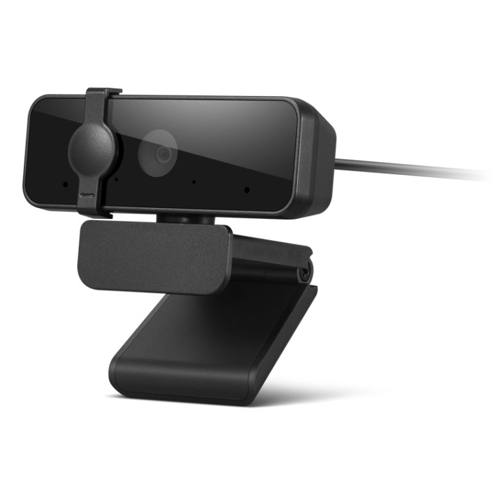 Lenovo Essential FHD Gen2 webcam 1920 x 1080 pixels USB 2.0 Noir — vue 3
