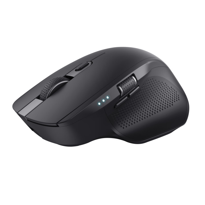 Trust Ozaa+ souris Bureau Droitier RF sans fil + Bluetooth Optique 3200 DPI — vue 2