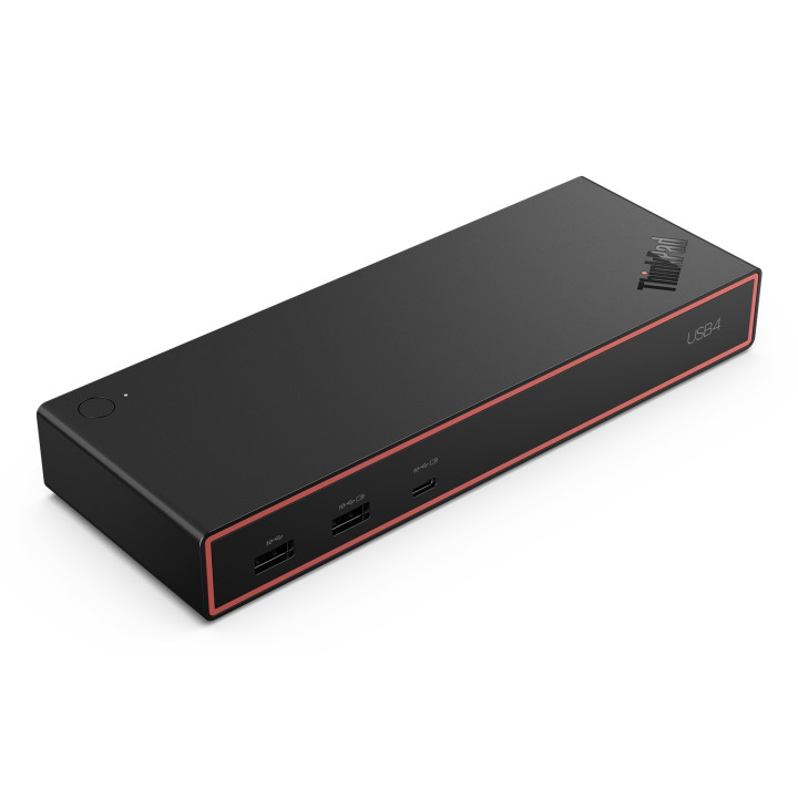 Lenovo ThinkPad USB4 Dock 5000 Avec fil Thunderbolt 4 Noir — vue 5