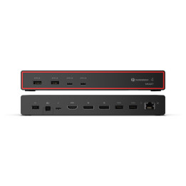 Lenovo ThinkPad Thunderbolt 4 Smart Dock Gen2 7500 Avec fil Noir — vue 1