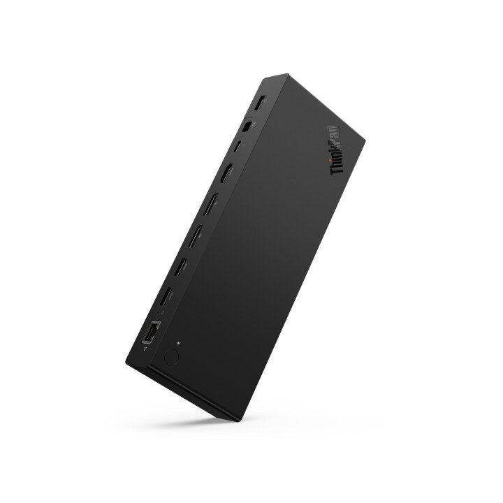 Lenovo ThinkPad Thunderbolt 4 Smart Dock Gen2 7500 Avec fil Noir — vue 3
