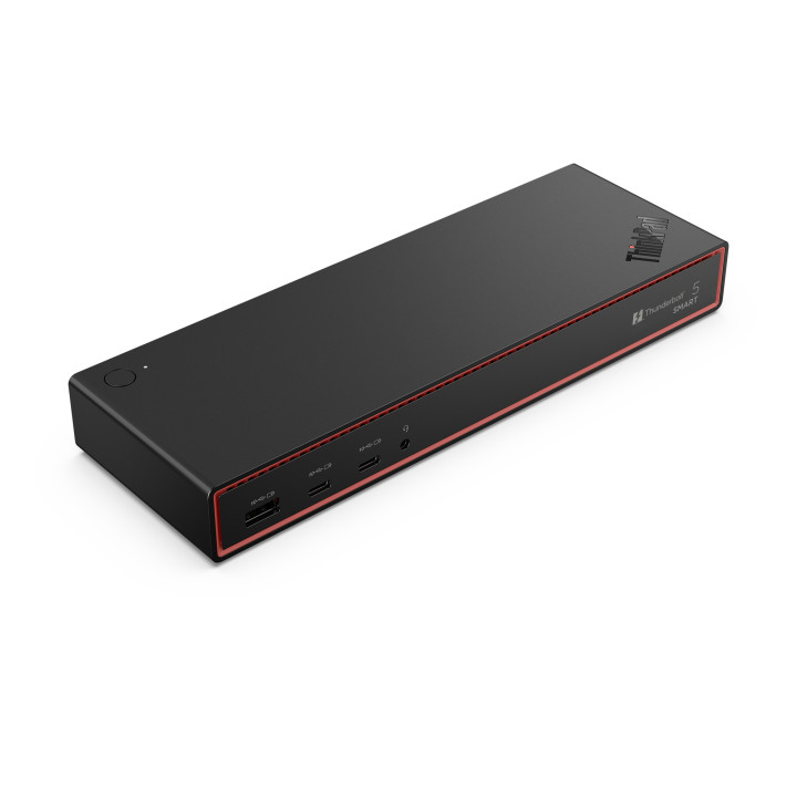 Lenovo ThinkPad Thunderbolt 5 Smart Dock 7500 Avec fil Noir — vue 3