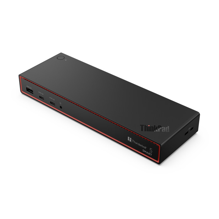 Lenovo ThinkPad Thunderbolt 5 Smart Dock 7500 Avec fil Noir — vue 5