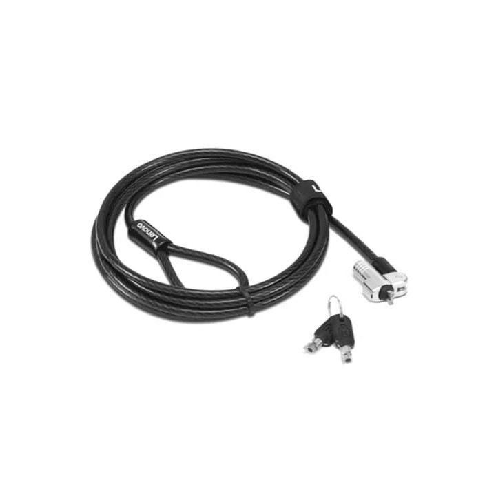 Lenovo 4XE1L51710 câble antivol Noir 1,8 m — vue 1