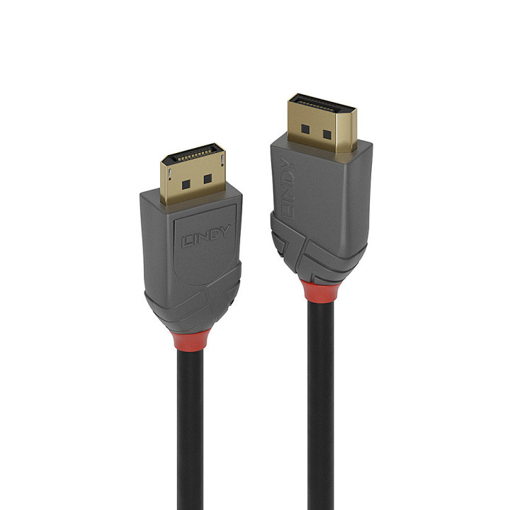 Lindy Câble DisplayPort 1.4, Anthra Line, 2m — vue 1