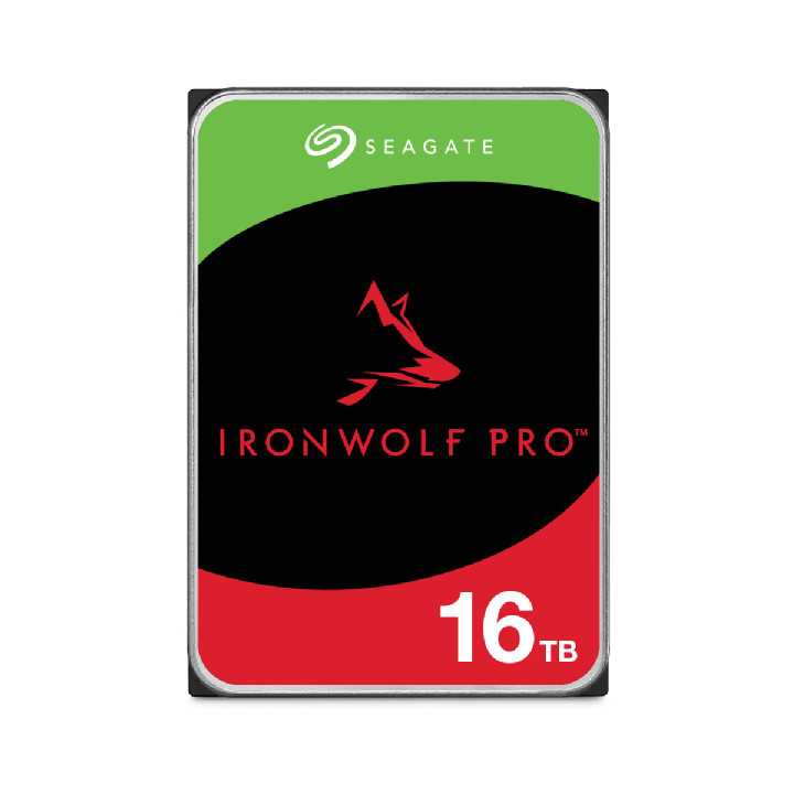 Seagate IronWolf Pro ST16000NT001 disque dur 16 To 7200 tr/min 256 Mo 3.5" Série ATA III — vue 1