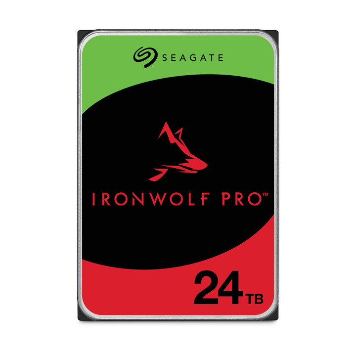 Seagate IronWolf Pro ST24000NT002 disque dur 24 To 7200 tr/min 512 Mo 3.5" Série ATA III — vue 1
