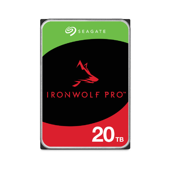 Seagate IronWolf Pro ST20000NT001 disque dur 20 To 7200 tr/min 256 Mo 3.5" — vue 1