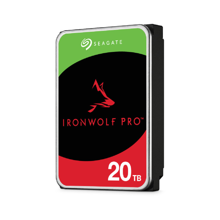 Seagate IronWolf Pro ST20000NT001 disque dur 20 To 7200 tr/min 256 Mo 3.5" — vue 2