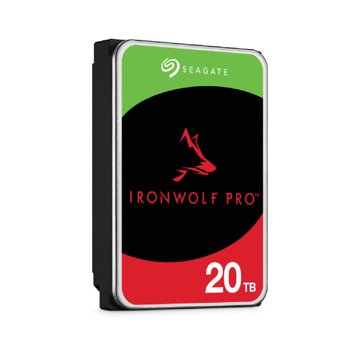 Seagate IronWolf Pro ST20000NT001 disque dur 20 To 7200 tr/min 256 Mo 3.5" — vue 3