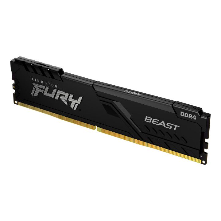 Kingston Technology FURY Beast 16Go 3200MT/s DDR4 CL16 DIMM Black — vue 3