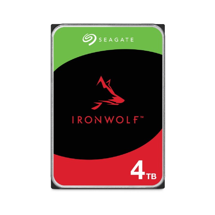 Seagate IronWolf ST4000VN006 disque dur 4 To 5400 tr/min 256 Mo 3.5" Série ATA III — vue 1