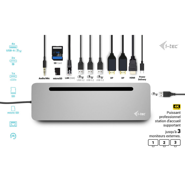 i-tec C31FLAT2PDPRO100W — vue 2