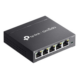 TP-Link Omada ES205G commutateur réseau Géré Gigabit Ethernet (10/100/1000) Noir — vue 1