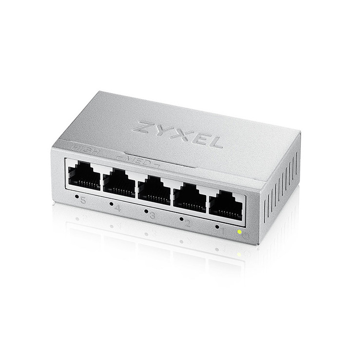 Zyxel GS-105BV5-EU0101F commutateur réseau Non-géré L2 Gigabit Ethernet (10/100/1000) — vue 1