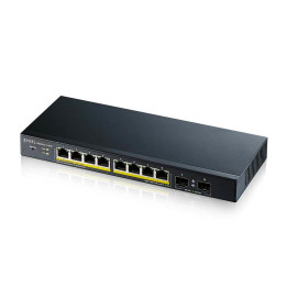 Zyxel GS1900-10HP Géré L2 Gigabit Ethernet (10/100/1000) Connexion Ethernet, supportant l'alimentation via ce  — vue 1