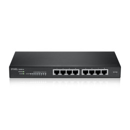 Zyxel GS1915-8 Géré L2 Gigabit Ethernet (10/100/1000) Noir — vue 1