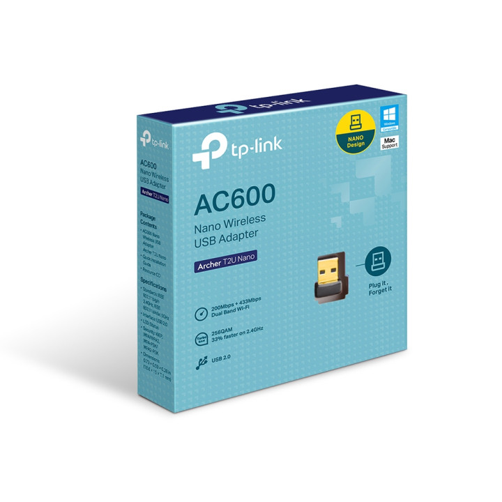TP-Link Archer T2U Nano WLAN 433 Mbit/s — vue 4