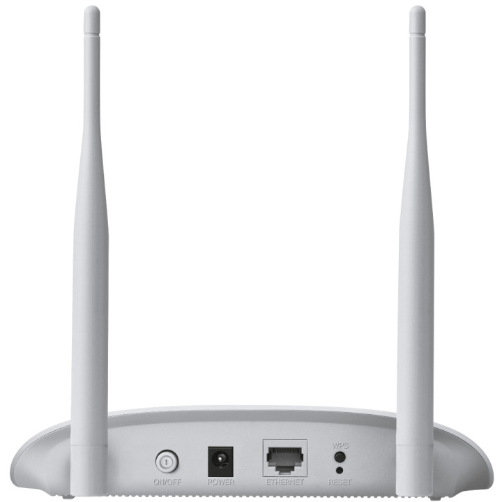 TP-Link TL-WA801N point d'accès réseaux locaux sans fil 300 Mbit/s Blanc Connexion Ethernet, supportant l'alim — vue 2