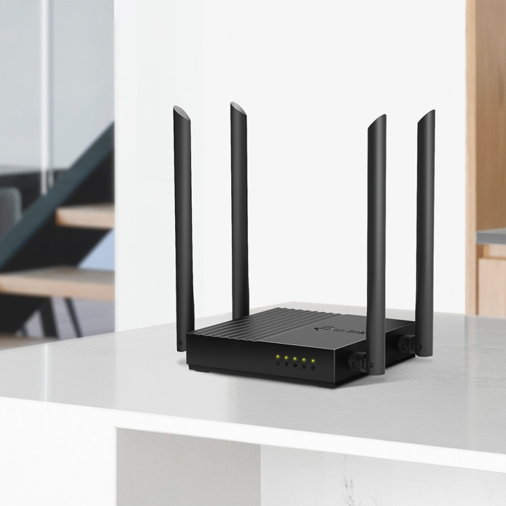 TP-Link Archer C64 routeur sans fil Gigabit Ethernet Bi-bande (2,4 GHz / 5 GHz) Noir — vue 5