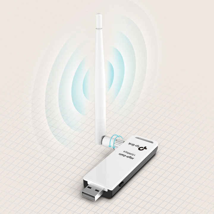 TP-Link TL-WN722N carte réseau WLAN 150 Mbit/s — vue 4