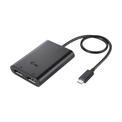 i-tec C31DUAL4K60DP — Adaptateur USB-C double DisplayPort 4K