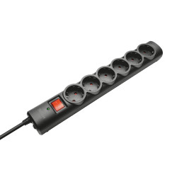 Trust 21059 — Multiprise parafoudre 6 prises, 1,8 m