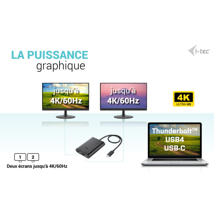i-tec C31DUAL4K60DP — vue 5