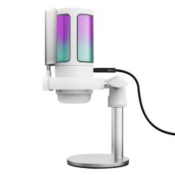 Trust GXT 238W Auron — Microphone pour podcast