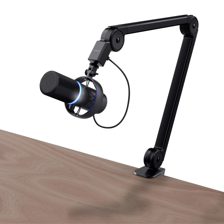 Trust GXT 255+ Onyx Noir Microphone de PC — vue 2