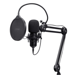 Trust GXT 270 Emita II+ Noir Microphone pour podcast — vue 1