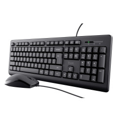 Trust Primo — Ensemble clavier et souris filaire USB