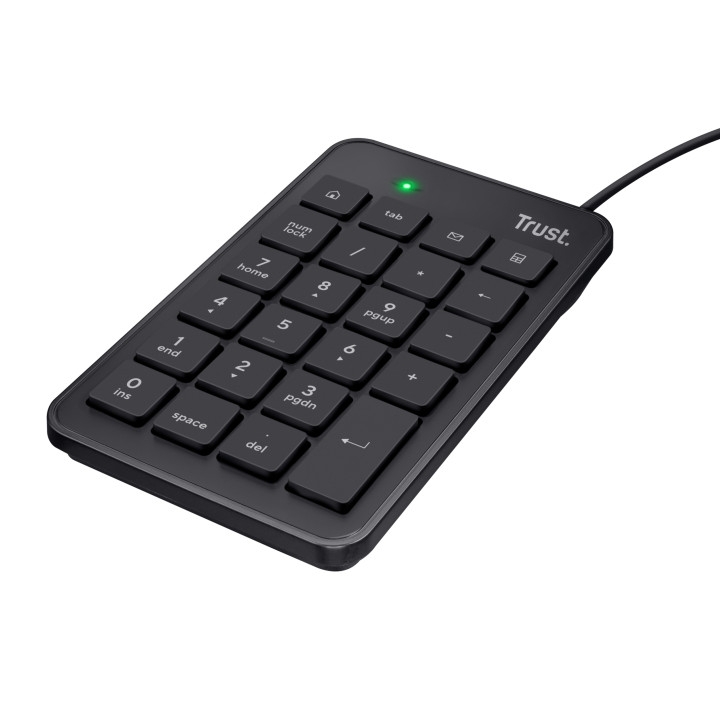 Trust 22221 clavier numérique PC portable/de bureau USB Noir — vue 1