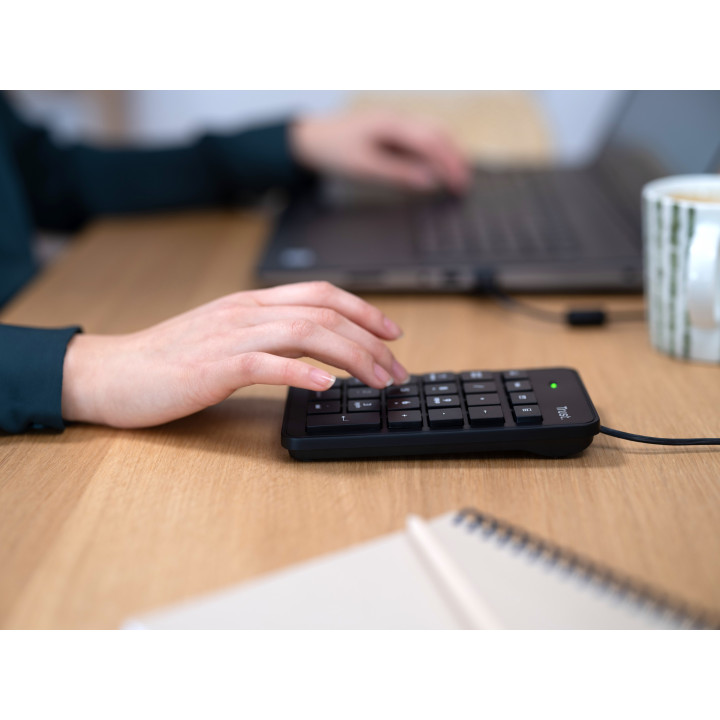 Trust 22221 clavier numérique PC portable/de bureau USB Noir — vue 5