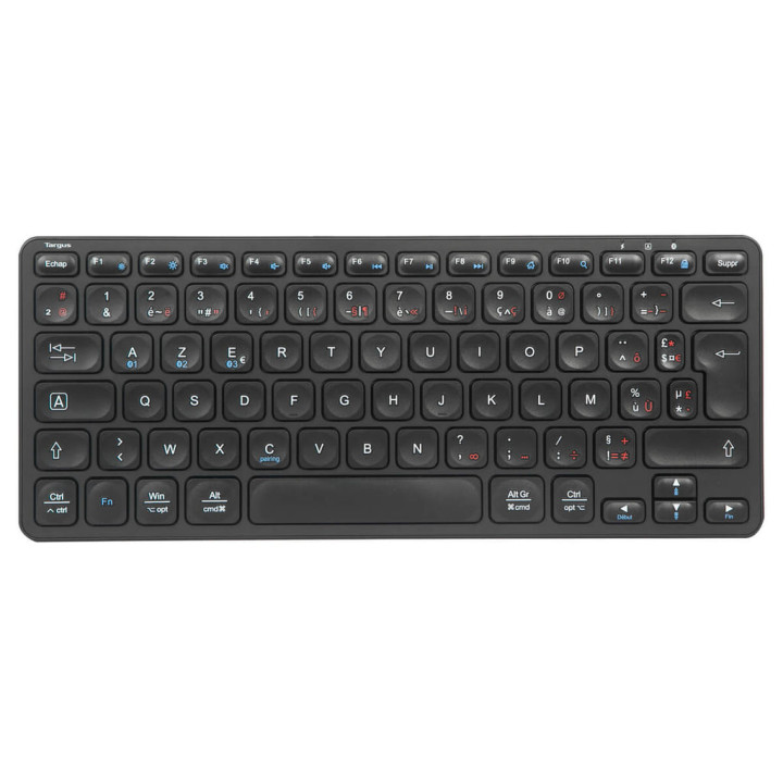 Targus AKB862FR clavier Universel Bluetooth AZERTY Français Noir — vue 1