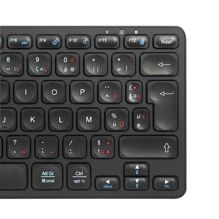Targus AKB862FR clavier Universel Bluetooth AZERTY Français Noir — vue 3
