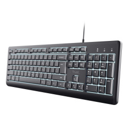 Trust Primo Beleuchtete — Clavier filaire USB