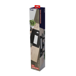 Trust Benya XXL — Tapis de bureau 90 × 43 cm, noir