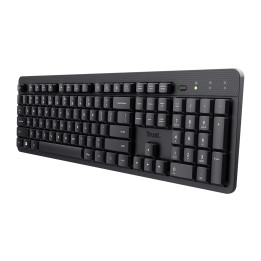Trust Ody II clavier Bureau RF sans fil AZERTY Français Noir — vue 1