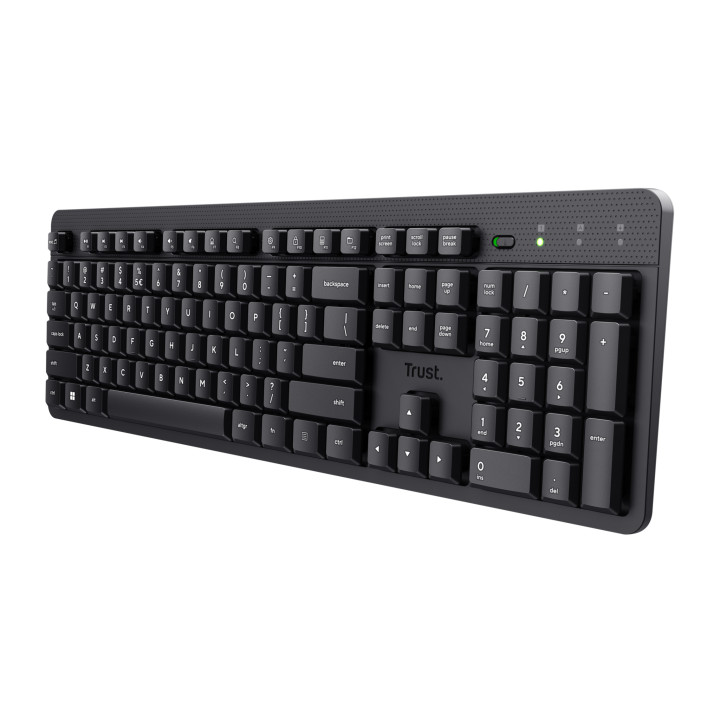 Trust Ody II clavier Bureau RF sans fil AZERTY Français Noir — vue 1