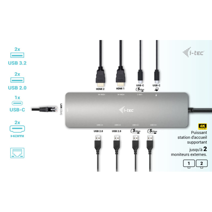 i-tec C31NANOHDM2D100 — vue 3
