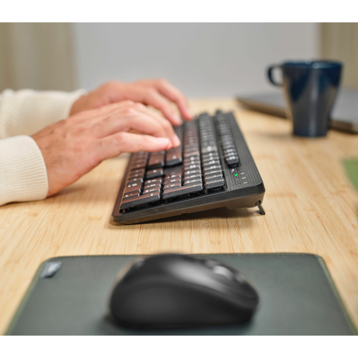 Trust Ody II clavier Bureau RF sans fil AZERTY Français Noir — vue 3