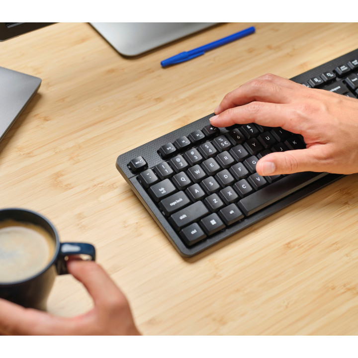 Trust Ody II clavier Bureau RF sans fil AZERTY Français Noir — vue 5