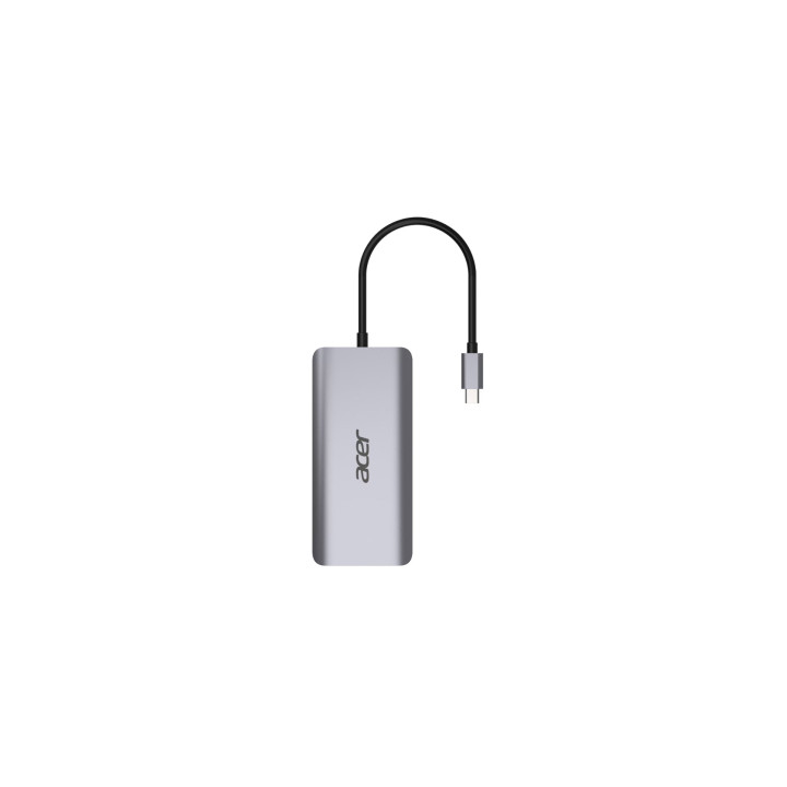 Acer 12-in-1 Type-C Dongle Avec fil USB 3.2 Gen 1 (3.1 Gen 1) Type-C Argent — vue 5