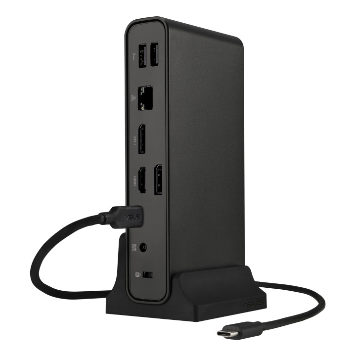 ASUS Triple Display USB-C Dock Duo DC301 Avec fil Noir — vue 5