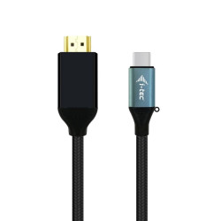 i-tec USB-C vers HDMI — Câble adaptateur 4K 60 Hz, 1,5 m