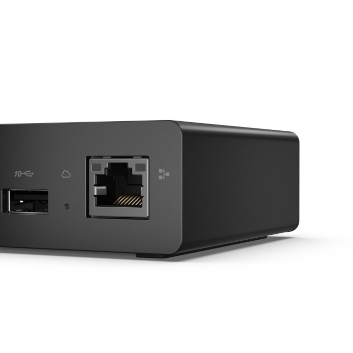 Lenovo ThinkPad USB4 Smart Dock 5500 Avec fil Noir — vue 3