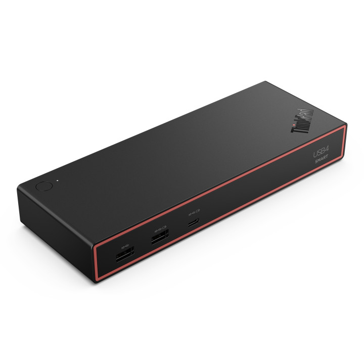 Lenovo ThinkPad USB4 Smart Dock 5500 Avec fil Noir — vue 5