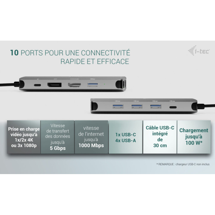 i-tec C31NANOTRIDOCKPD — vue 5