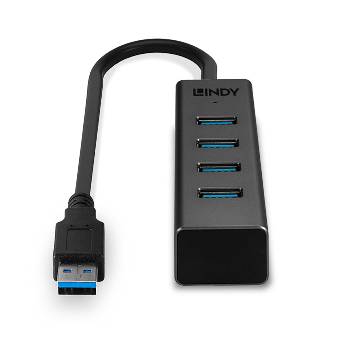 Lindy Hub USB 3.2 Gen 1 Type C 4 ports — vue 4